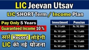 Lic jeevan utsav plan 771